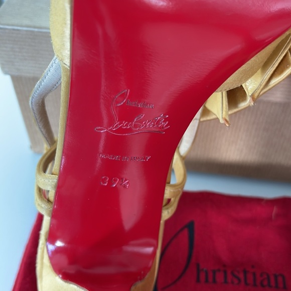 Christian Louboutin Pour Monsieur 120 Crepe Satin Heels - Picture 6 of 10